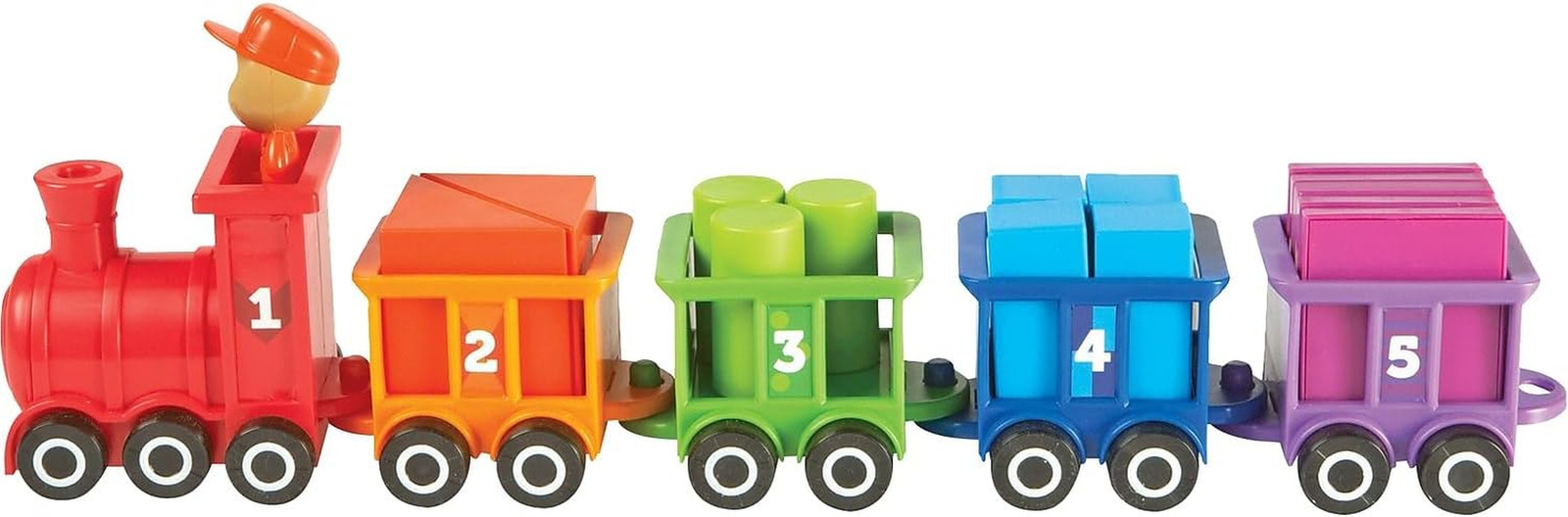 Count & Color Choo Choo, Interactive Train Learning Toy, 21 Pieces, Ages 2+
