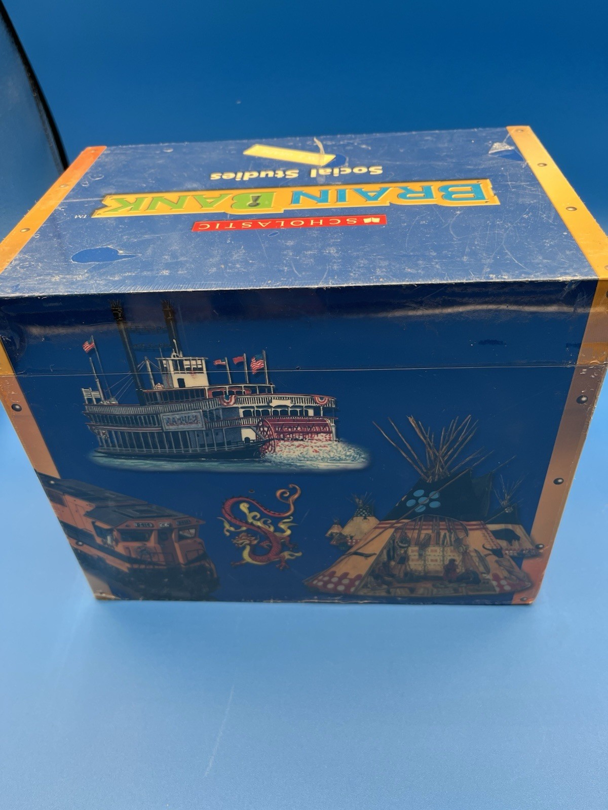 Scholastic Brain Bank Social Studies Grade 2 Educational Box Set Ages 4-7