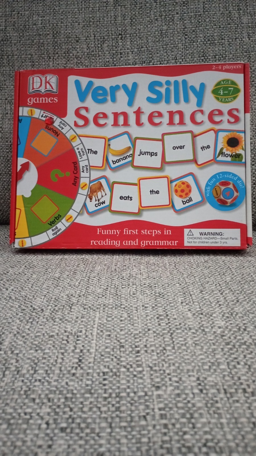 Very Silly Sentences Board Game First Steps Reading Grammar