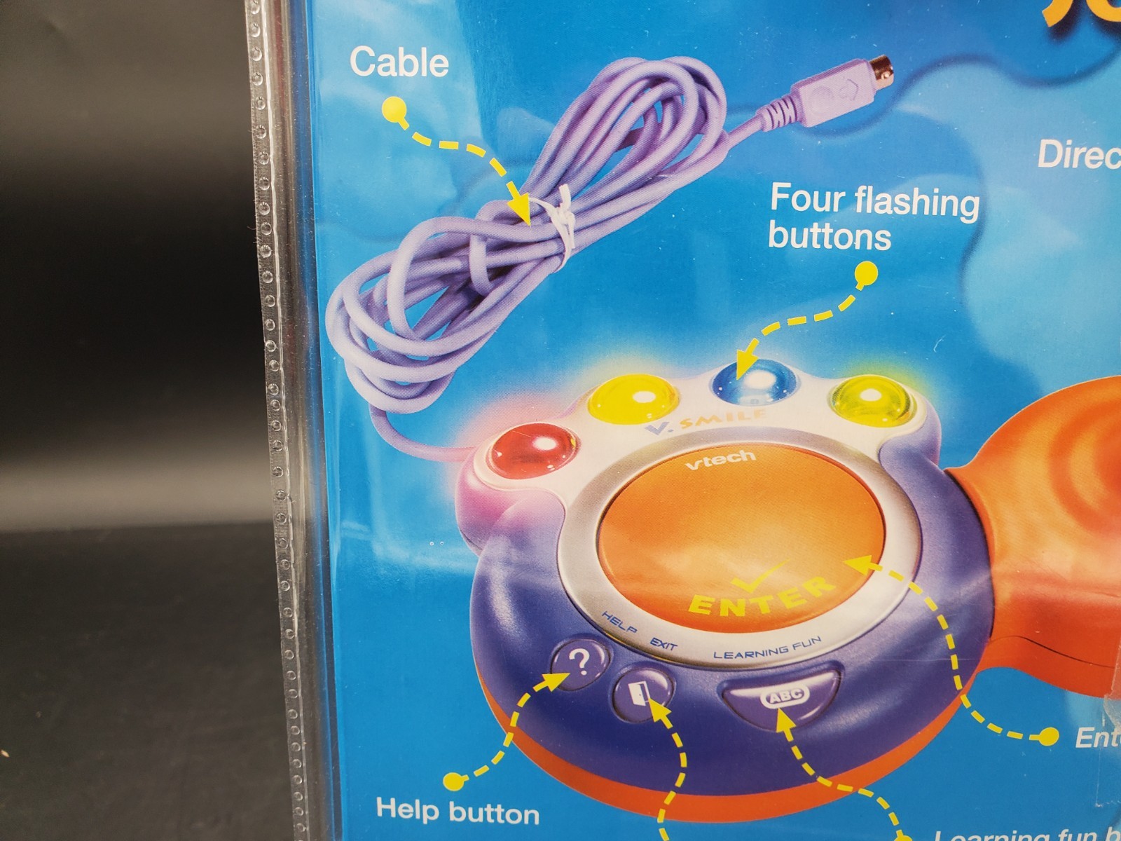 Vtech V.Smile Joystick Child Game Controller TV Learning System Sealed 3-7 Years