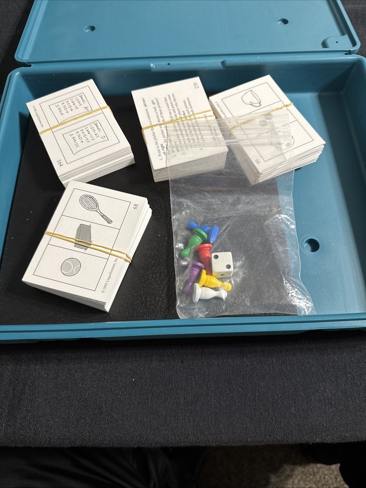 Linguisystems Vocabulary Play by Play Game April’s Showers A Semantics Game