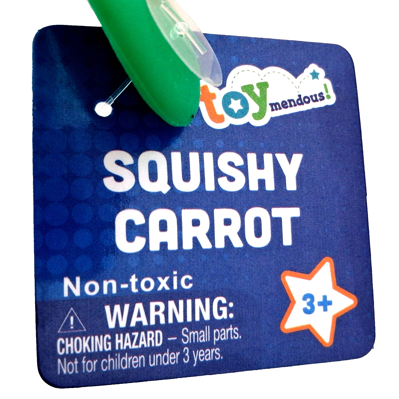 ToyMendous Jumbo Squishy Carrot Squeezy Sensory Fidget Toy Viral Easter New
