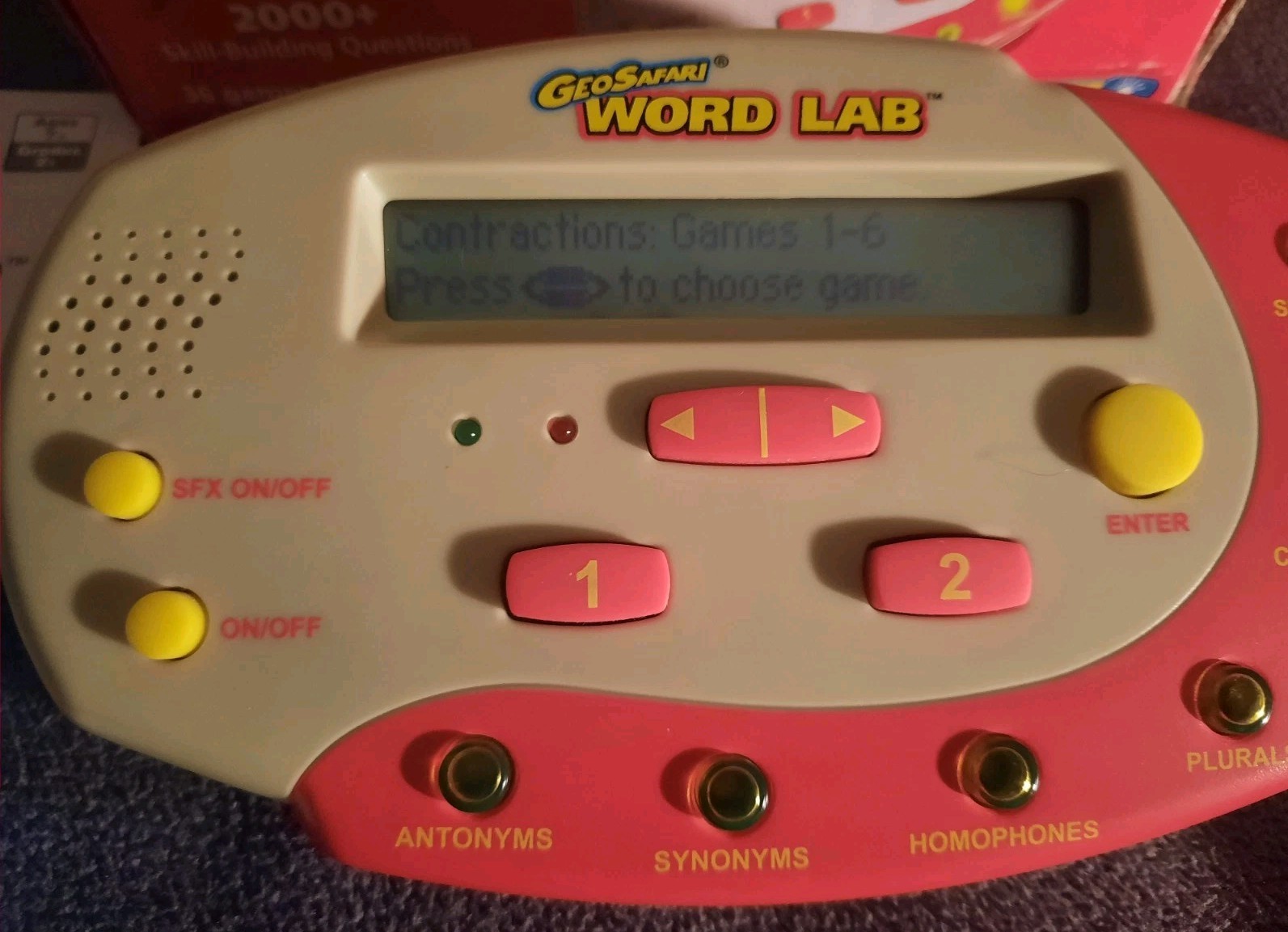 GeoSafari Educational Insights WORD LAB – W/Box & Instructions, Language Skills