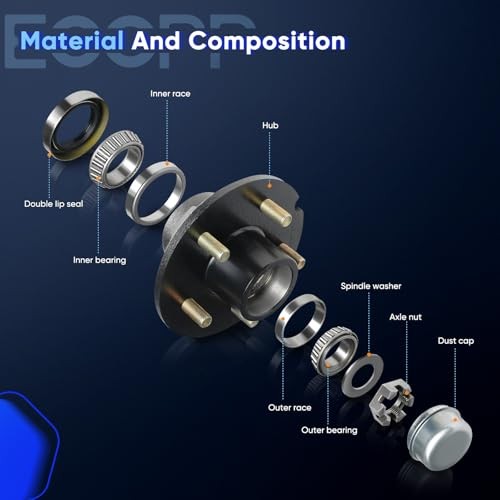 ECCPP 513294 New Brand Front Wheel Hub Bearing Assembly 2007 2008 2009 2010 2011