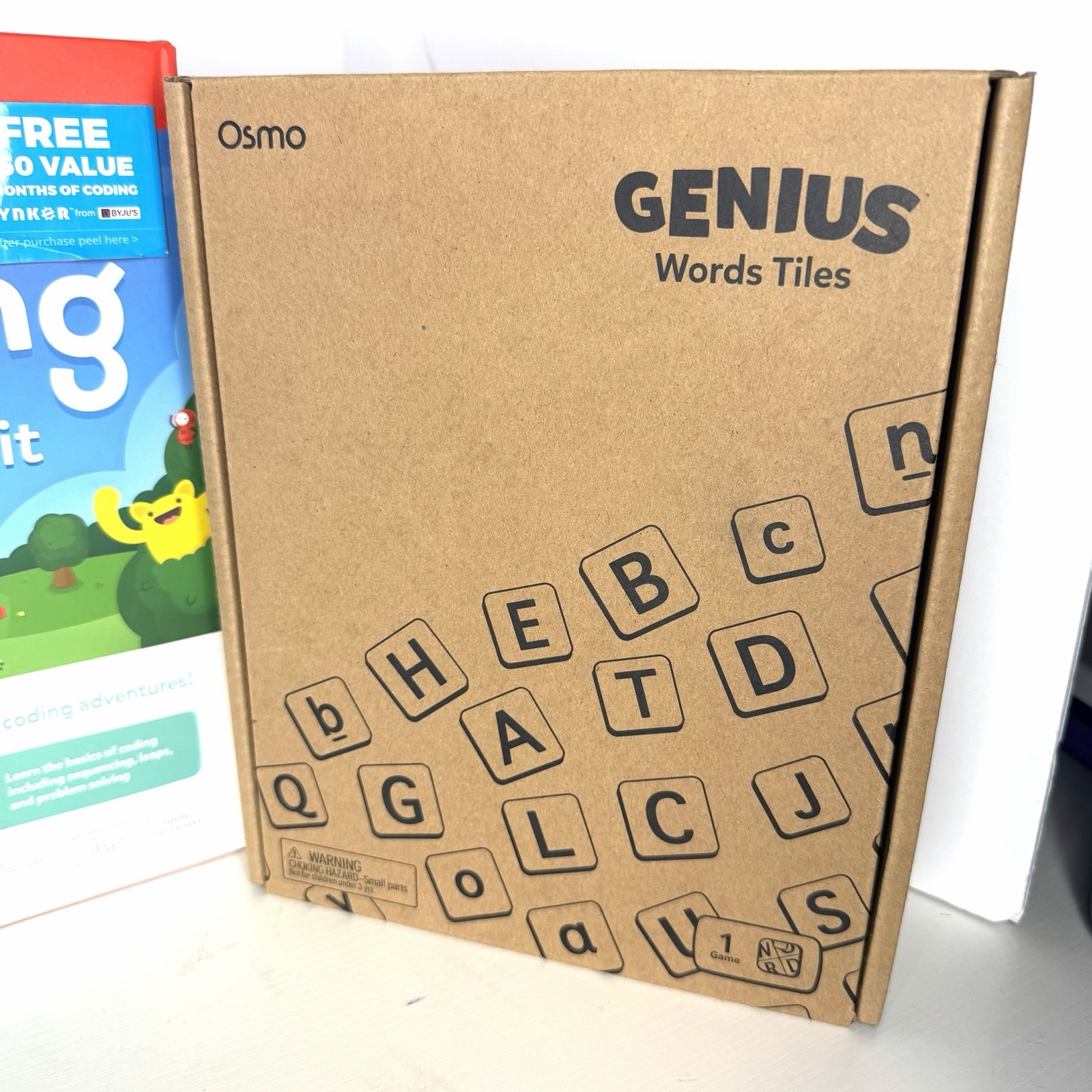 Osmo Coding Starter Kit w/ Genius Words & Numbers Tiles Bundle New Sealed