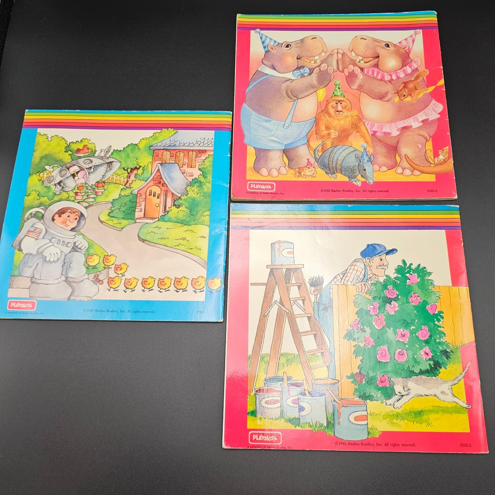 Playskool Casey Robot Childrens Early Learning Books Lot 3 Counting Color Friend