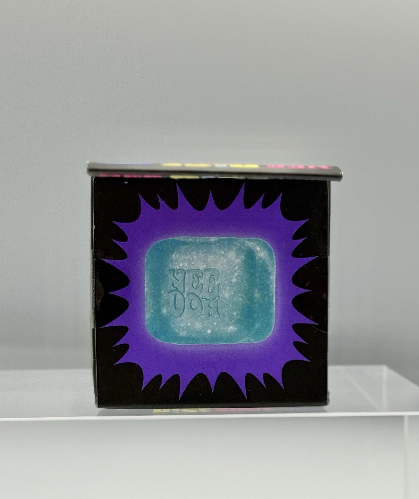 Blue and Purple NeeDoh Nice Cube Glitter and Glow – Authentic and New in box
