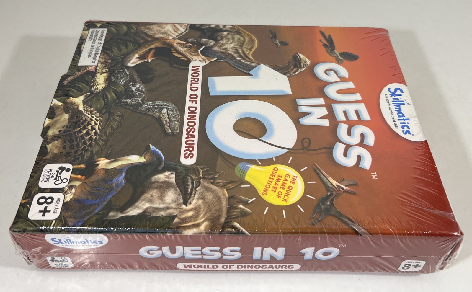 Skillmatics Guess In 10 World Of Dinosaurs Game – Brand New