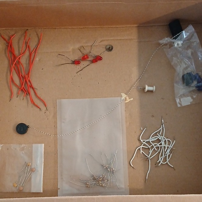 RadioShack Electronic Sensors Lab Educational Kit with Sensors and LEDs