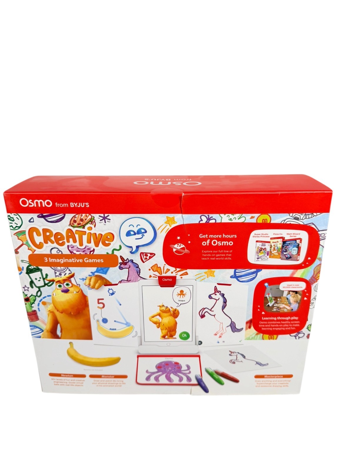 Educational Osmo iPad Drawing Learning System Creative Starter Kit Complete NEW