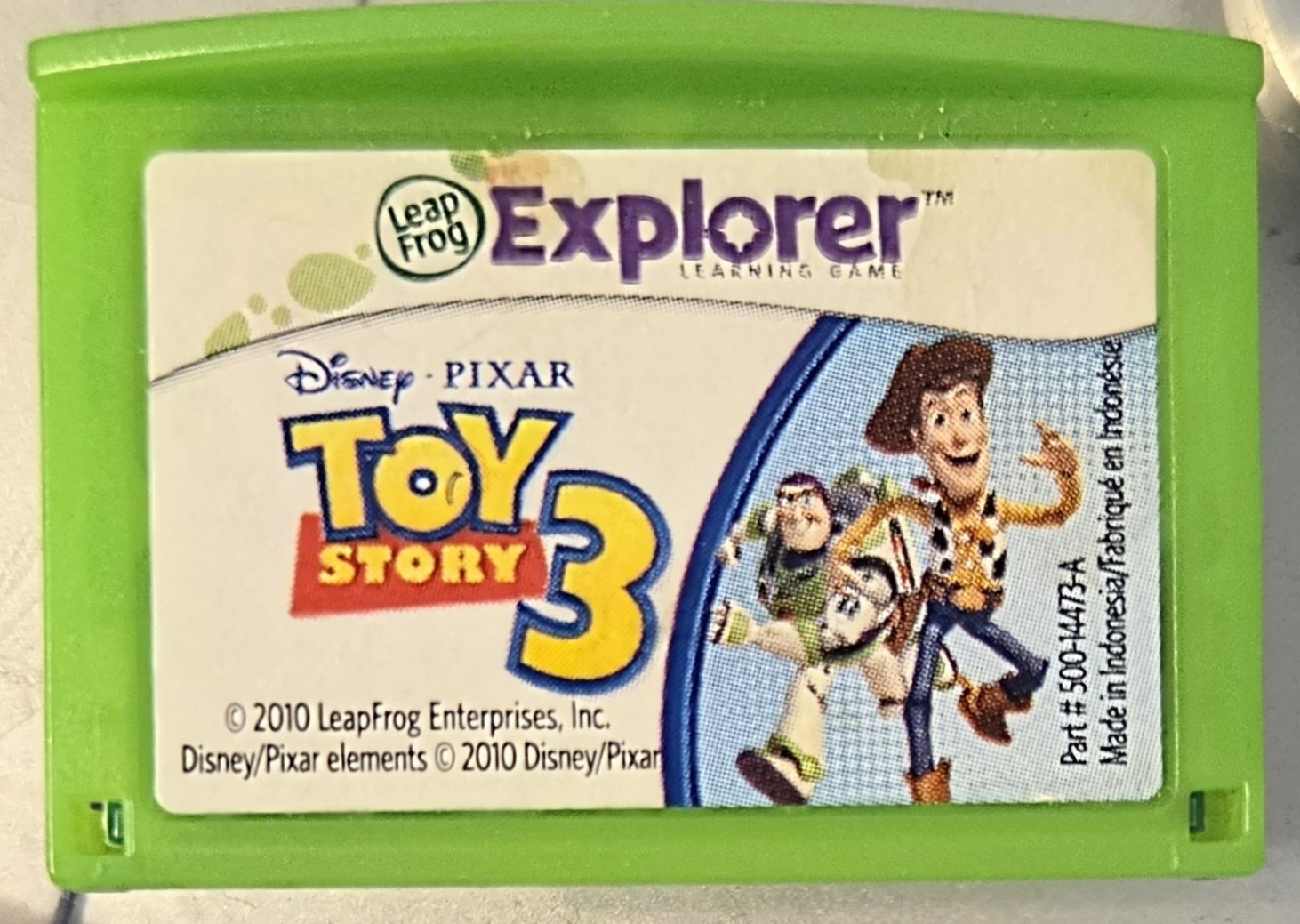 Disney Toy Story 3 LeapFrog Explorer Learning Game Cartridge Only – Tested