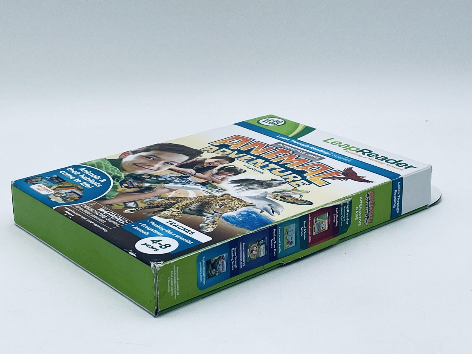 NEW LeapFrog LeapReader ANIMAL ADVENTURE Interactive Educational Board Game