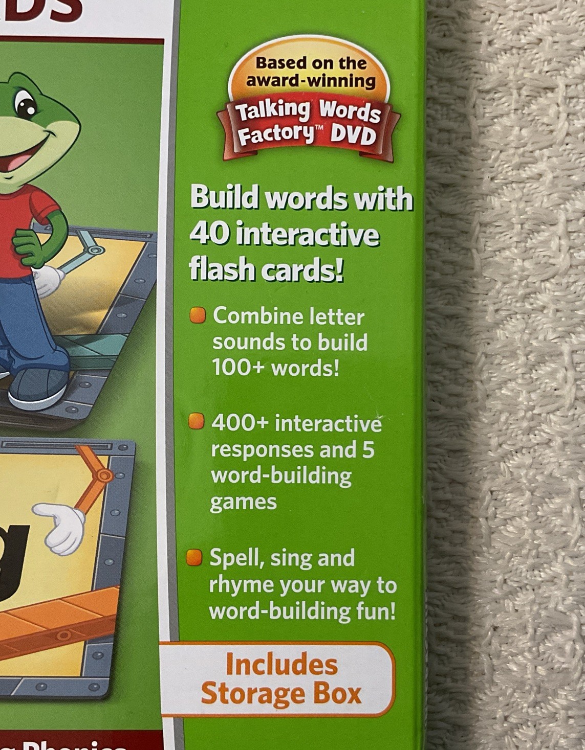 LeapFrog LeapReader Interactive TALKING WORDS FACTORY Flash Cards – NEW SEALED