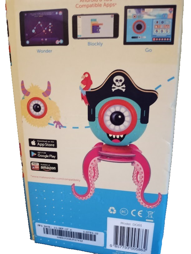 Wonder Workshop Dot Creativity Kit Robot Bluetooth Ages 6+ 2017 100% compete