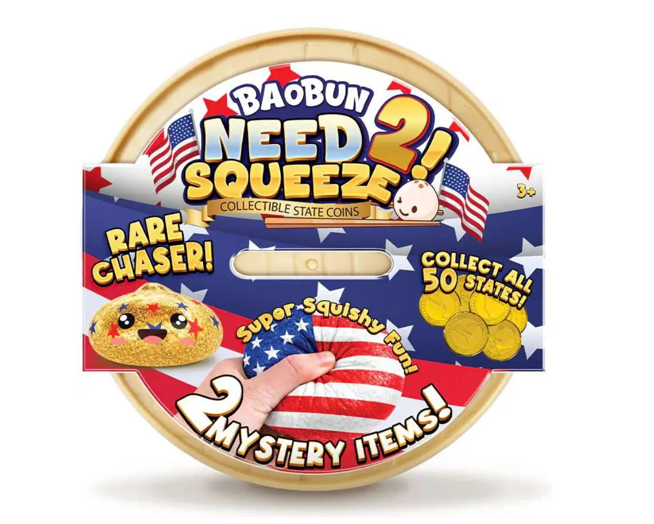 BAO BUNS BAOBUN NEW SEALED NEED 2 SQUEEZE COIN dumpling