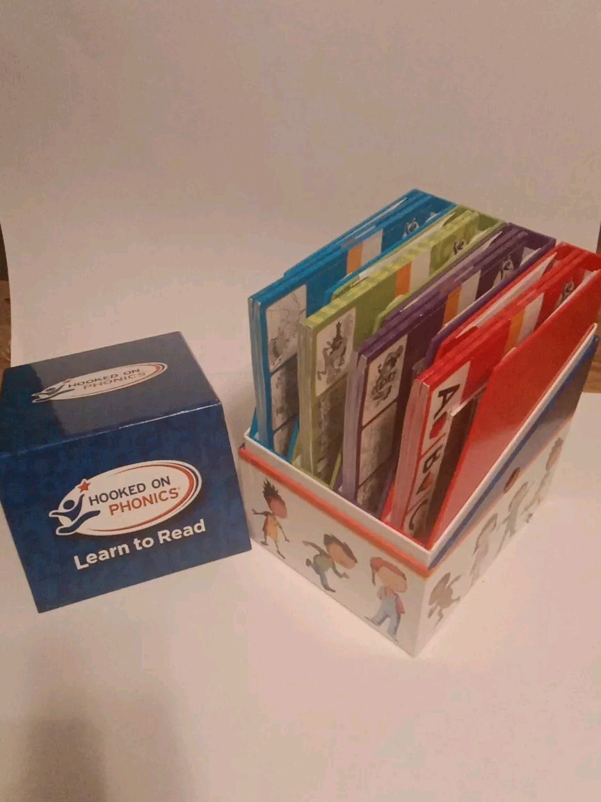 Hooked on Phonics Learn to Read complete set 8 levels