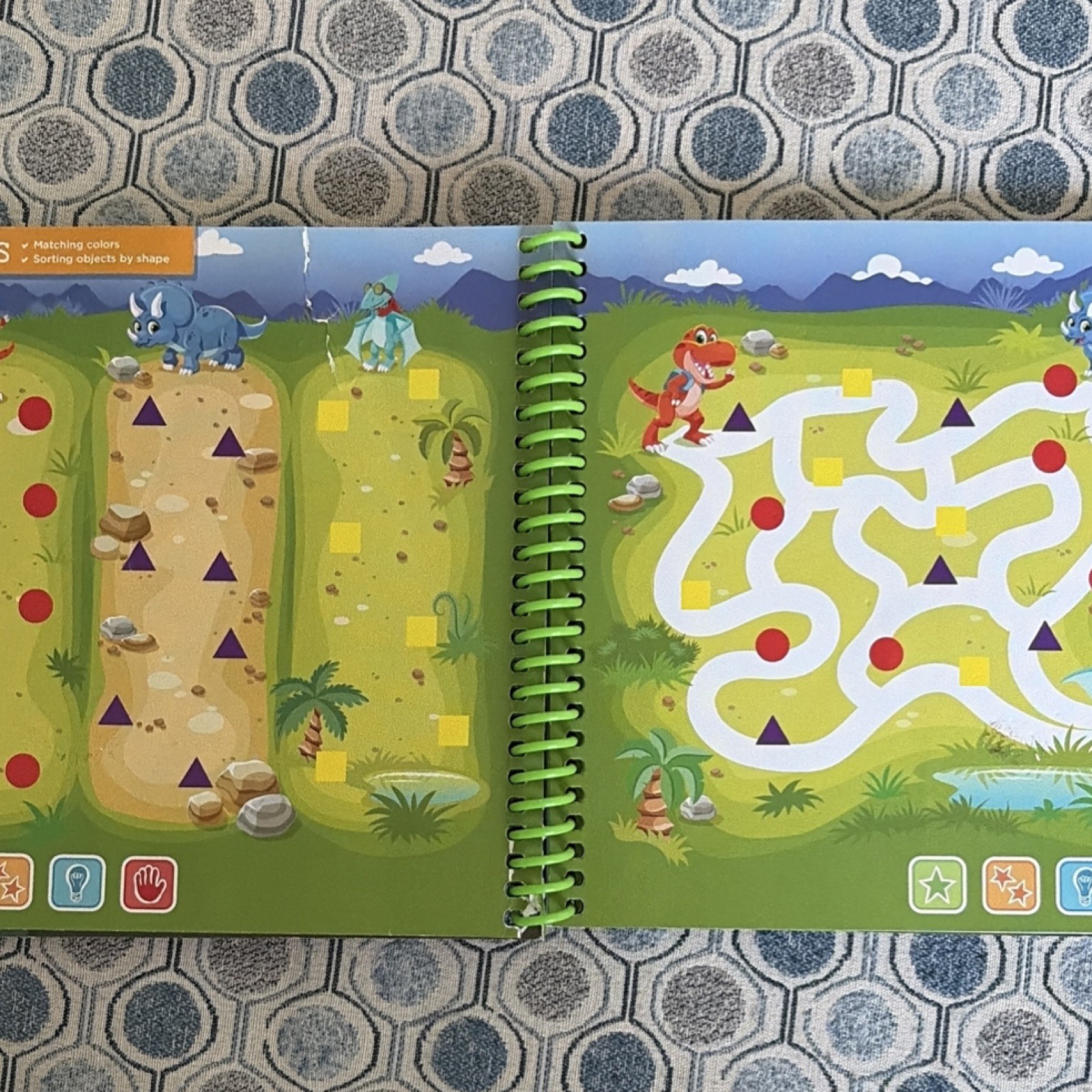 LeapFrog LeapStart Shapes & Colors with Creativity Interactive Book Level 1
