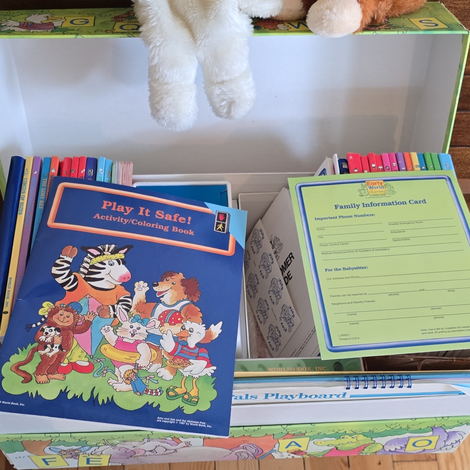 World Book Alphabet Pals Preschool Reading & Writing Set 1987 Ages 3-7 complete