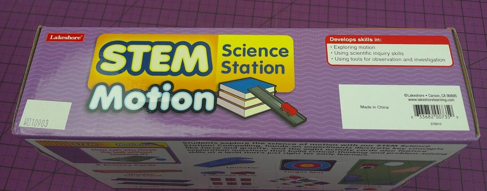 Open Box Complete Lakeshore Educational Product STEM SCIENCE STATION MOTION