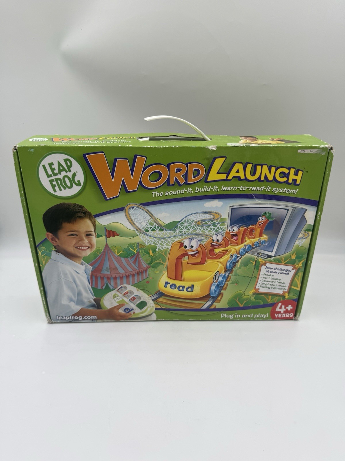 LeapFrog Word Launch – Reading Learning System TV Plug & Play Kids Game – New