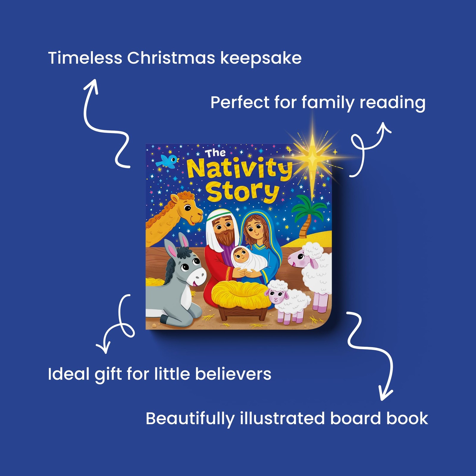 The Nativity Story Illustrative Board Book for Babies and Toddlers: The…