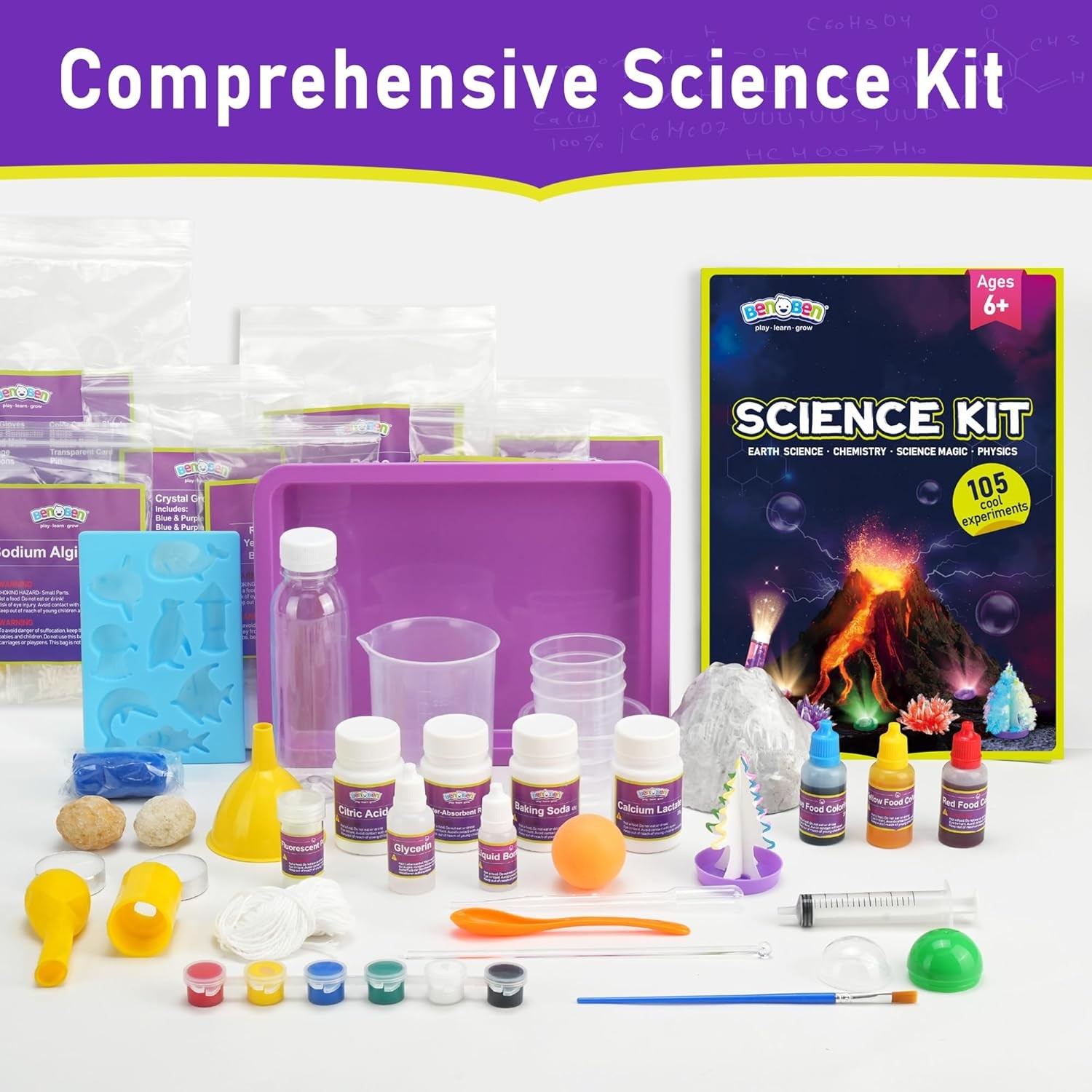 Science Kits for Kids 105 Experiments Educational Toy STEM Toys for Boys Girls