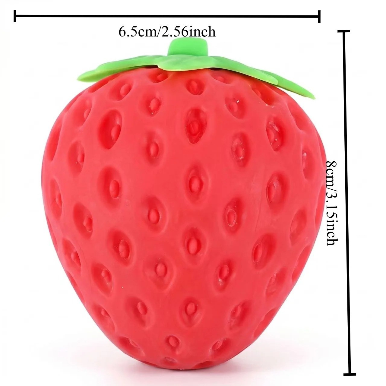 Sunny Days Jumbo Squeezy Strawberry Squishy Toy Stress Relief Sensory Fun