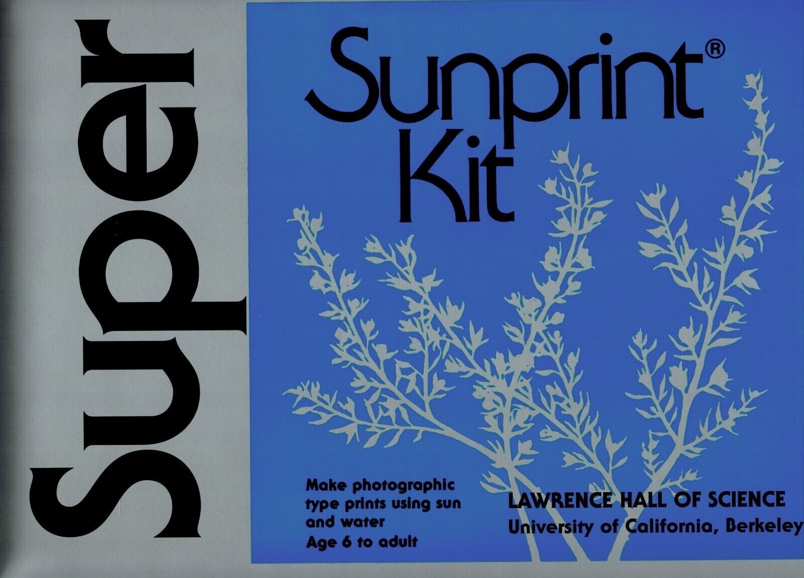 Super Sunprint Kit Solar Print Paper Sun Powered Art 20×30 cm (7.8×11.8in) 6 NUP