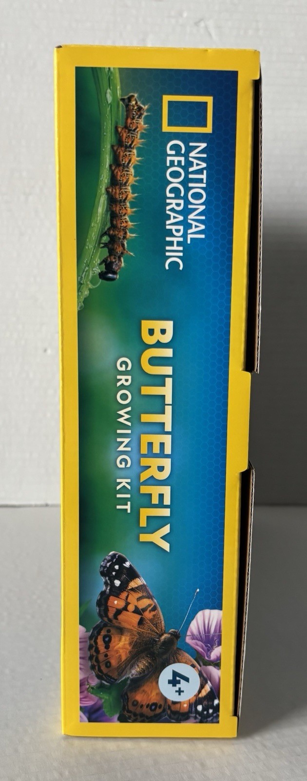NATIONAL GEOGRAPHIC Butterfly Growing Kit Voucher for 5 Live Caterpillars STEM