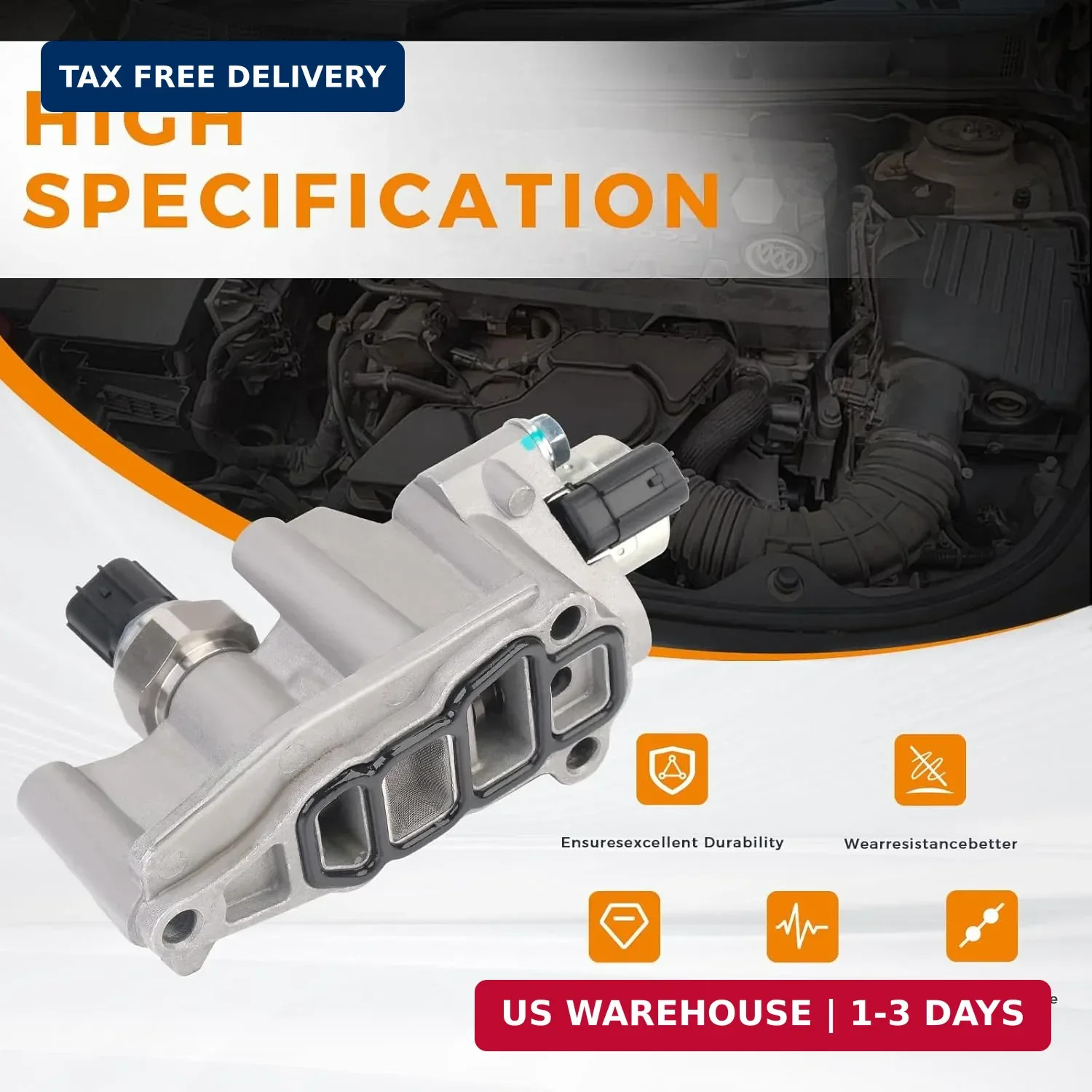 Engine Variable Valve Timing VVT Solenoid with Honda 2006 2007 2008 2009 2010 20