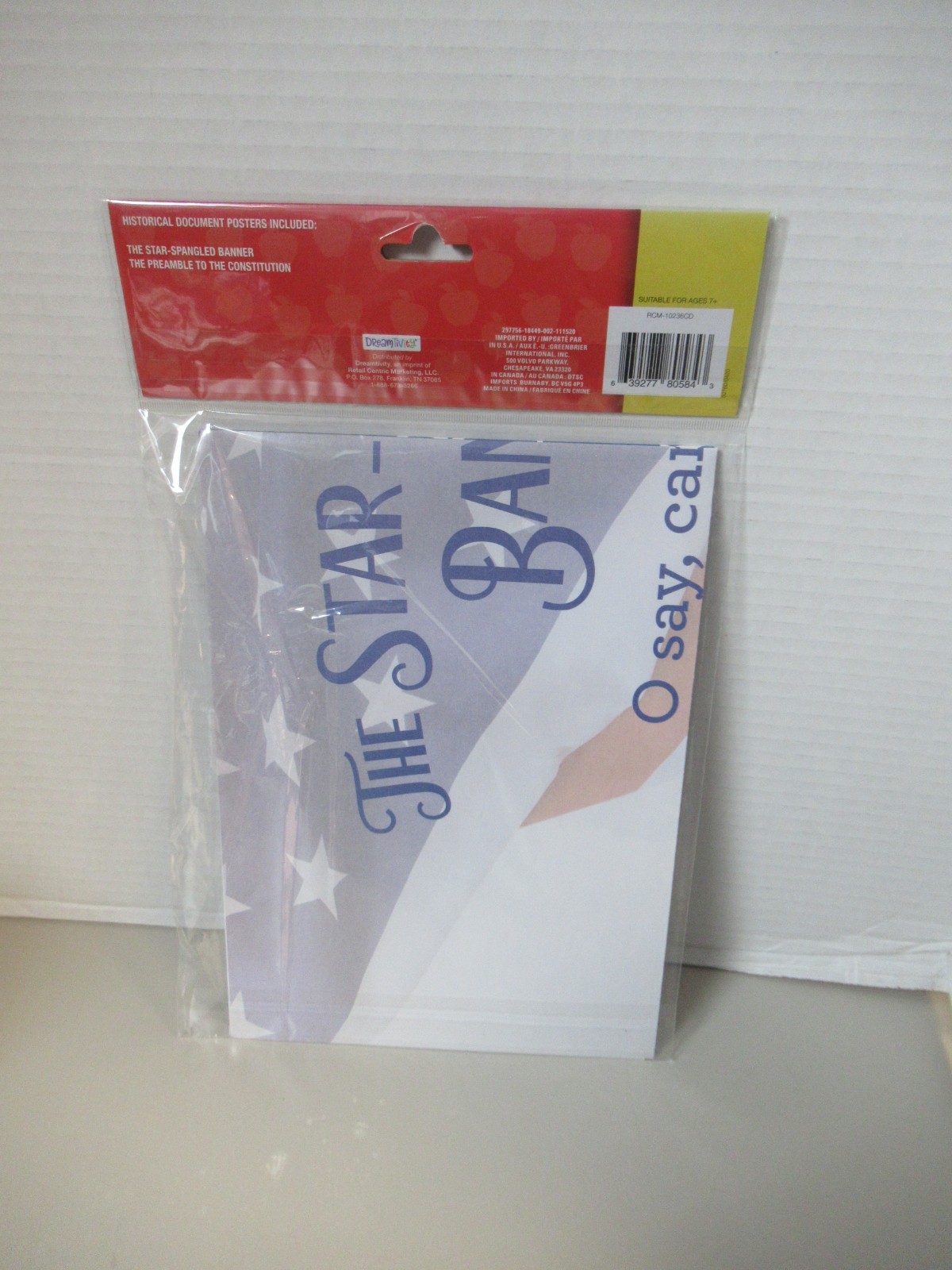 The Star-Spangled Banner &The Preamble Historical Document Posters 2 Posters