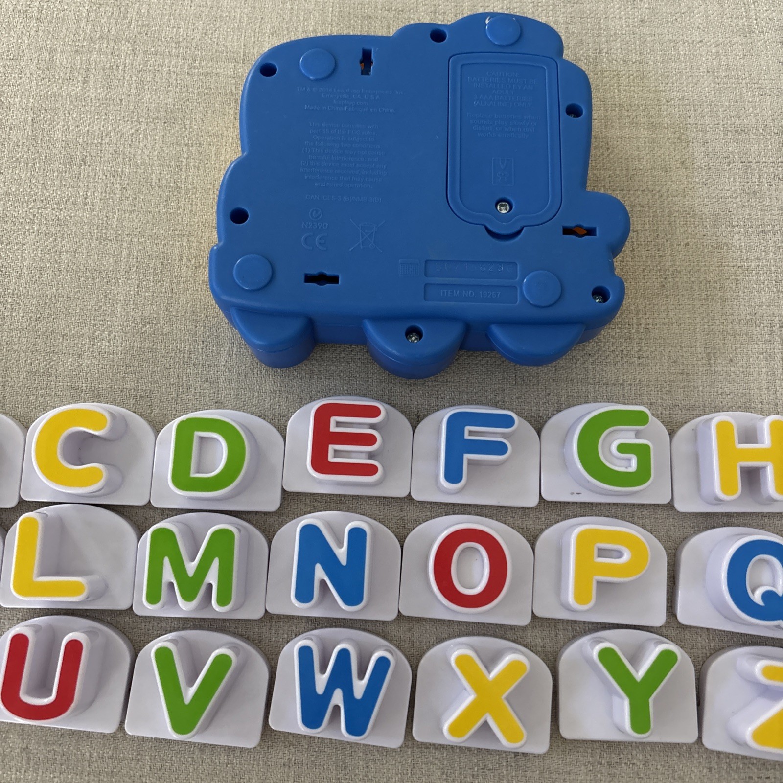 LeapFrog Fridge Phonics Alphabet School Bus Tested & WORKS With 25 Letters No T