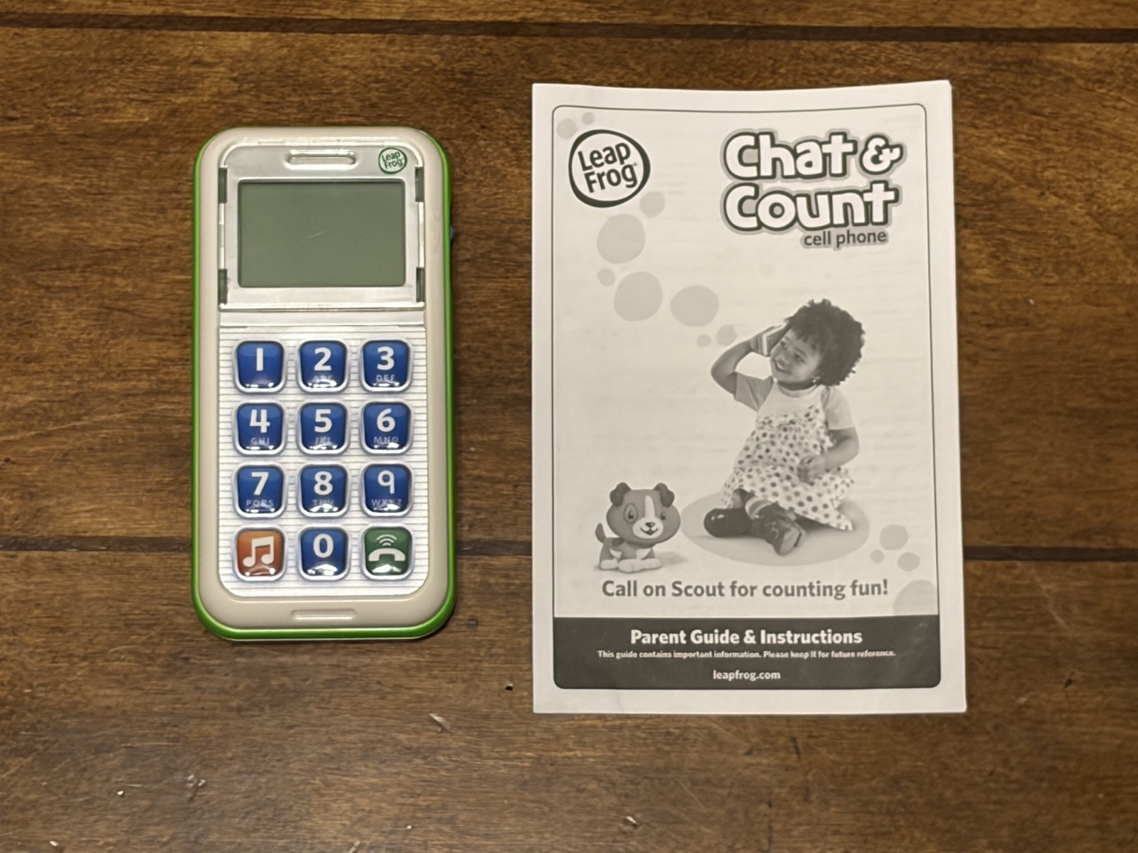 LeapFrog Learning Toy Lot, Text & Learn, Chat & Count, Scribble & Write, manuals