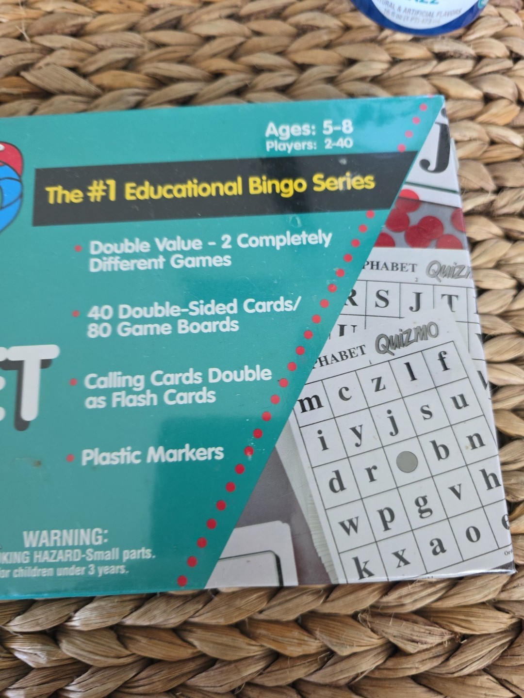 Quizmo World Capitals Bingo Game Ages 5-8 And Up Kids Love This New In Wrapper