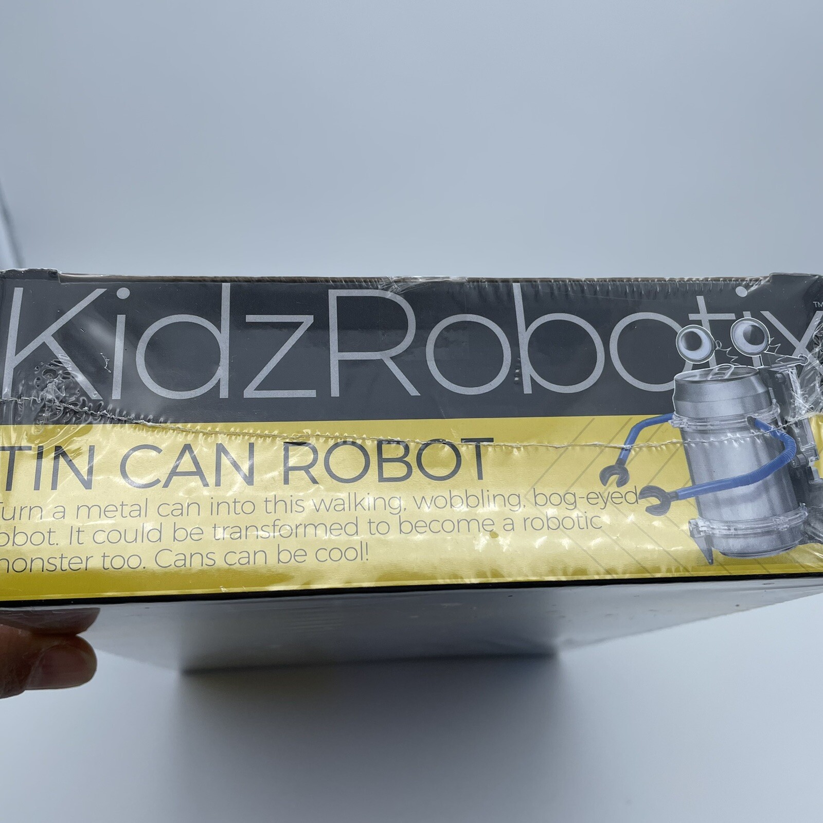 STEAM Science Powered Kids Tin Can Robot Youth Robotics Kit 4M – NEW!