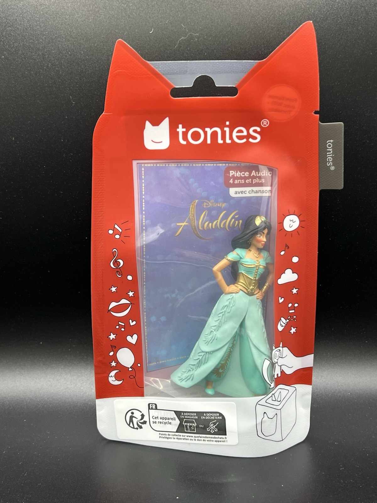 🇫🇷 Tonies Jasmine Aladdin In FRENCH FR Release New Disney Works In US