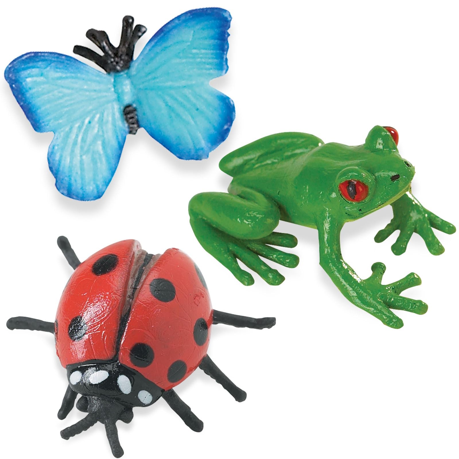 Safari Ltd. Garden 4 inches square (pack), grape-sized (figures), Multicolor