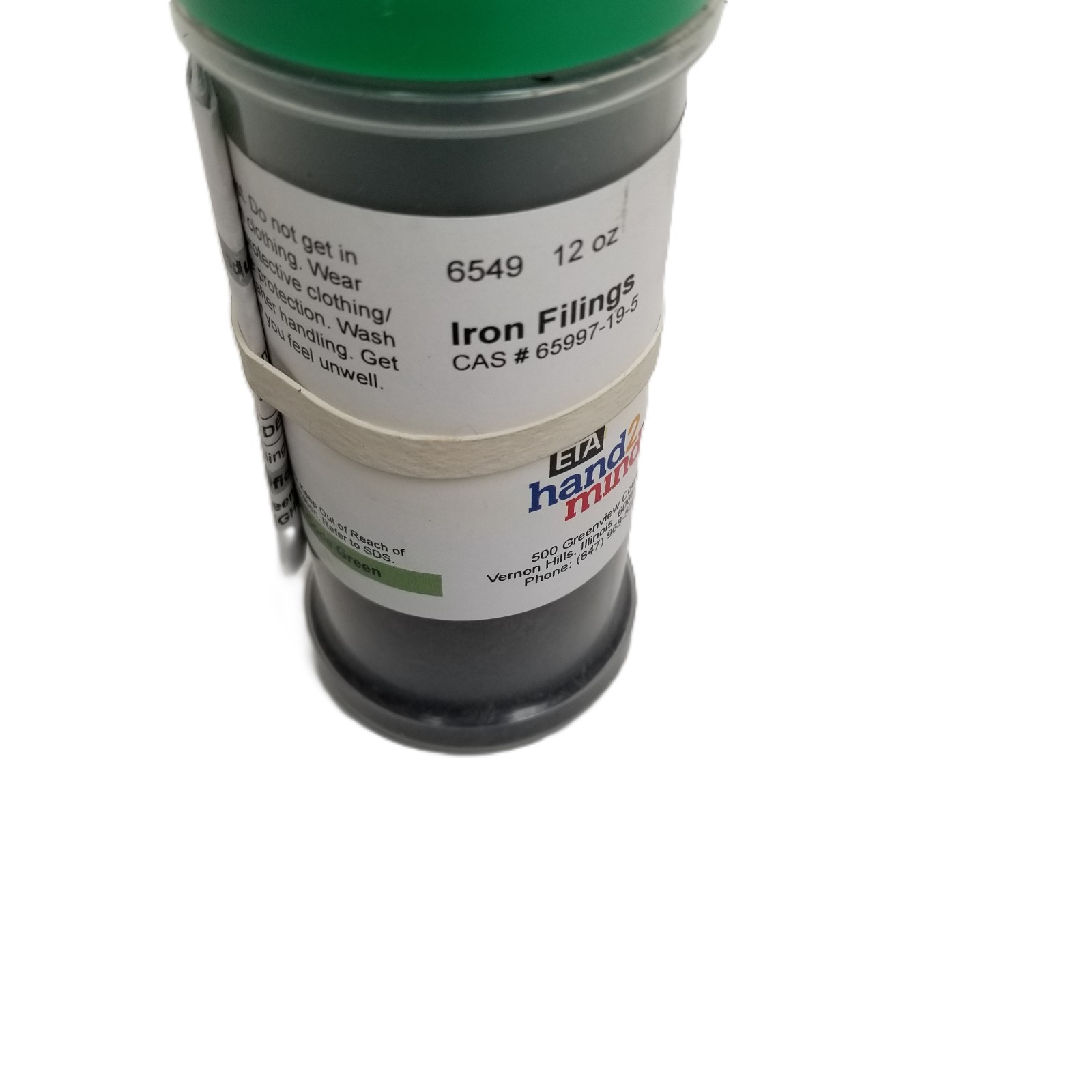 ETA hand2mind Iron Filings 12 oz Science Magnetism STEM Classroom Experiment