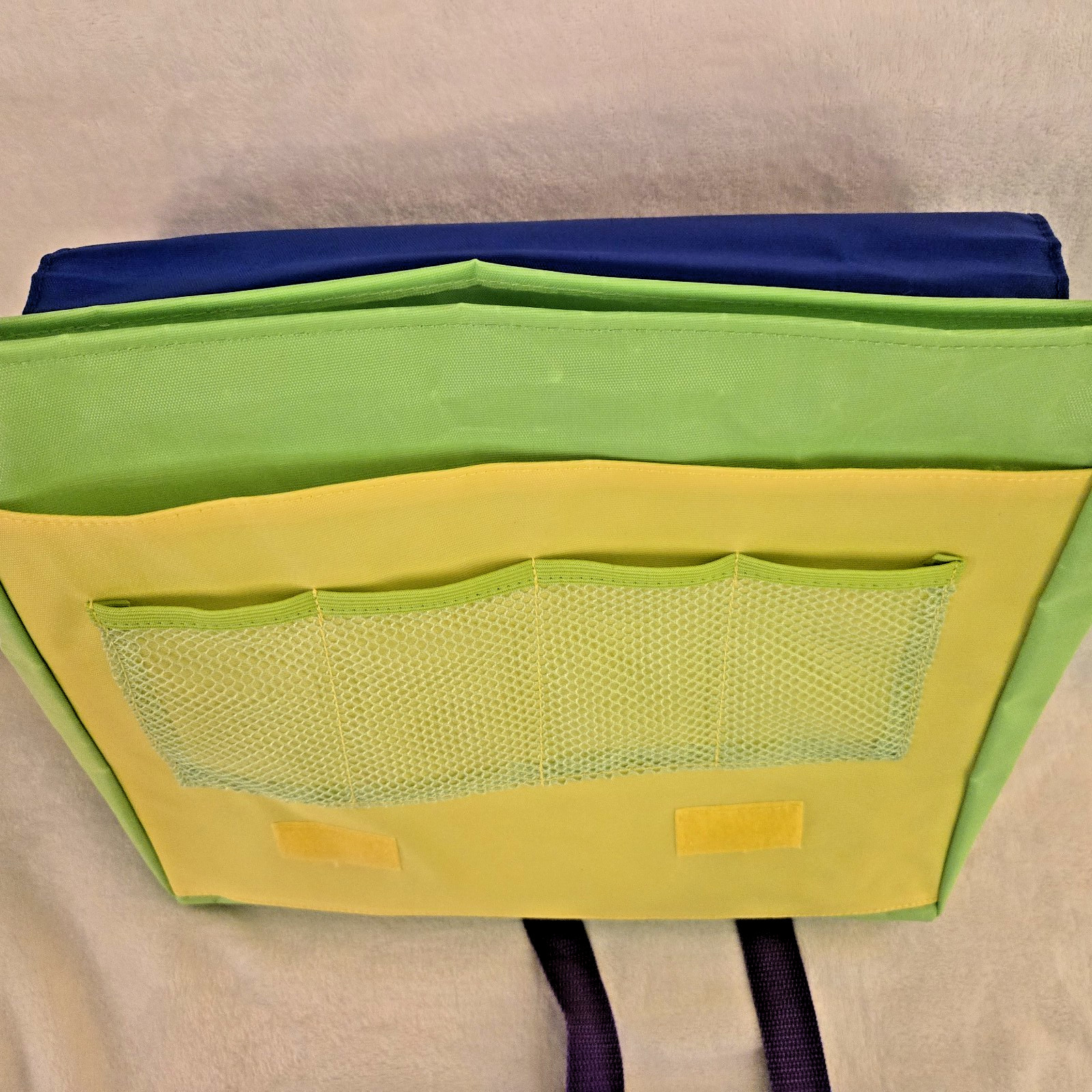 Leap Frog Leap Pad Blue Green 7 Books & 6 Cartridges Backpack Tested