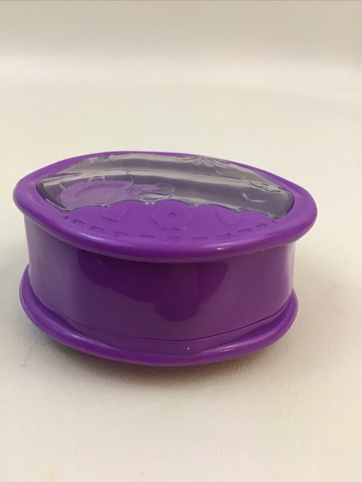 Leap Frog Purrfect Counting Handbag Replacement Piece Purple Coin Purse