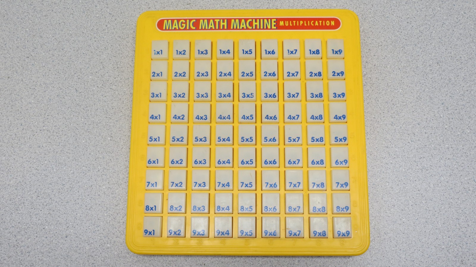 Magic Math Machine Multiplication Lanard Toys 1993 Homeschool