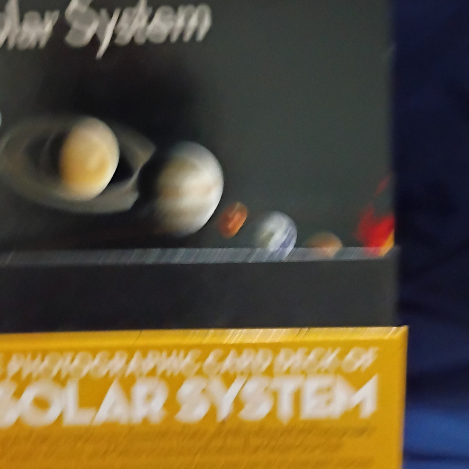 Planetary Visions Photographic Card Deck Solar System 158 Cards Science & Nature
