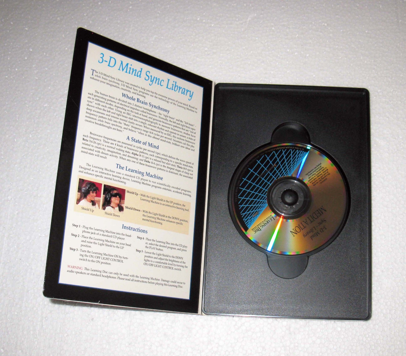 Zygon Meditation 3-D Mind Sync Library Software Super Zen Learning Machine 4609
