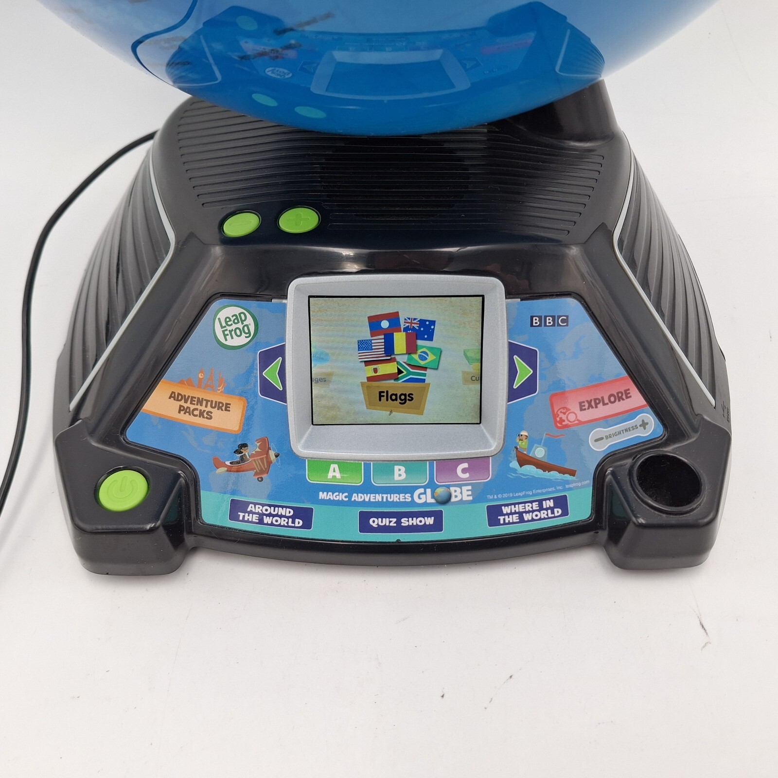 LeapFrog Magic Adventures Globe 2.8″ Video Screen BBC Videos Interactive Games