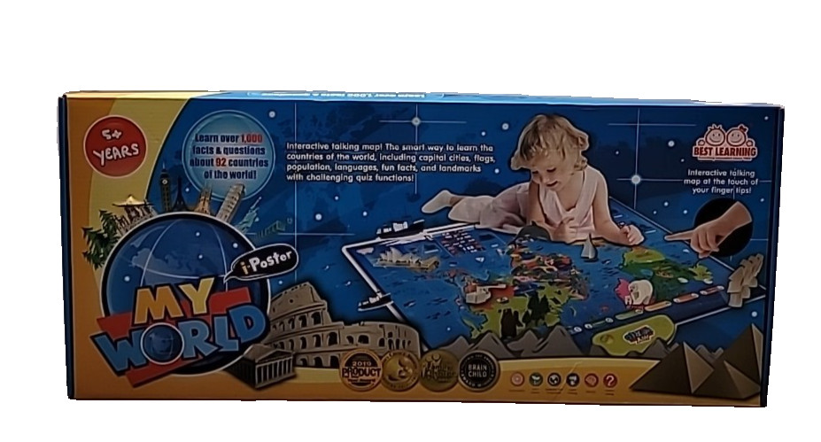 Interactive Map i-Poster My USA Educational Talking Toy Best Learning