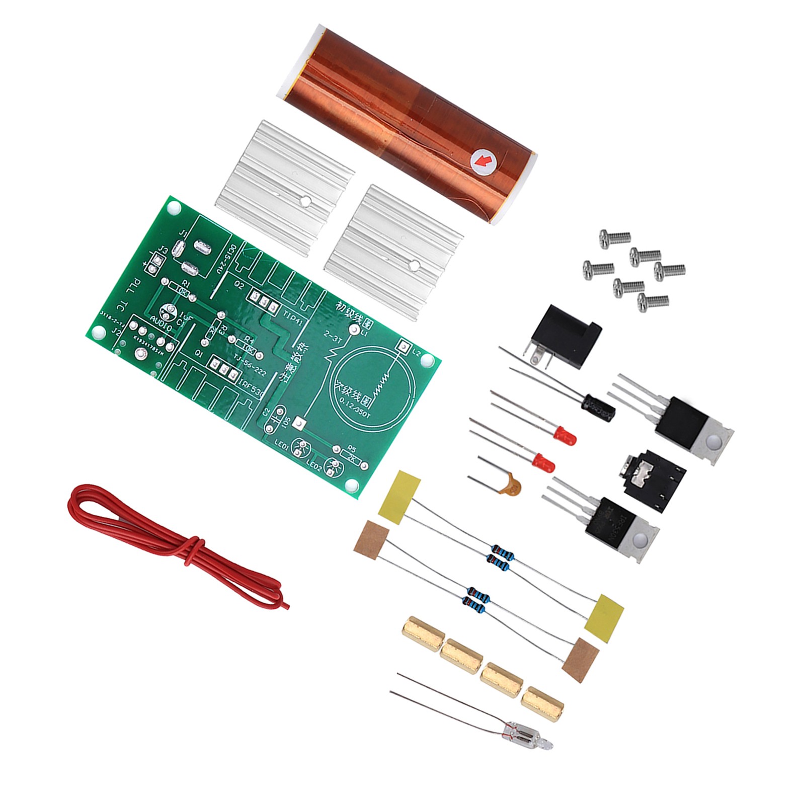 Coil Module Plasma Speaker Unassembled Mini Electronic Kit Tool 15W DC New