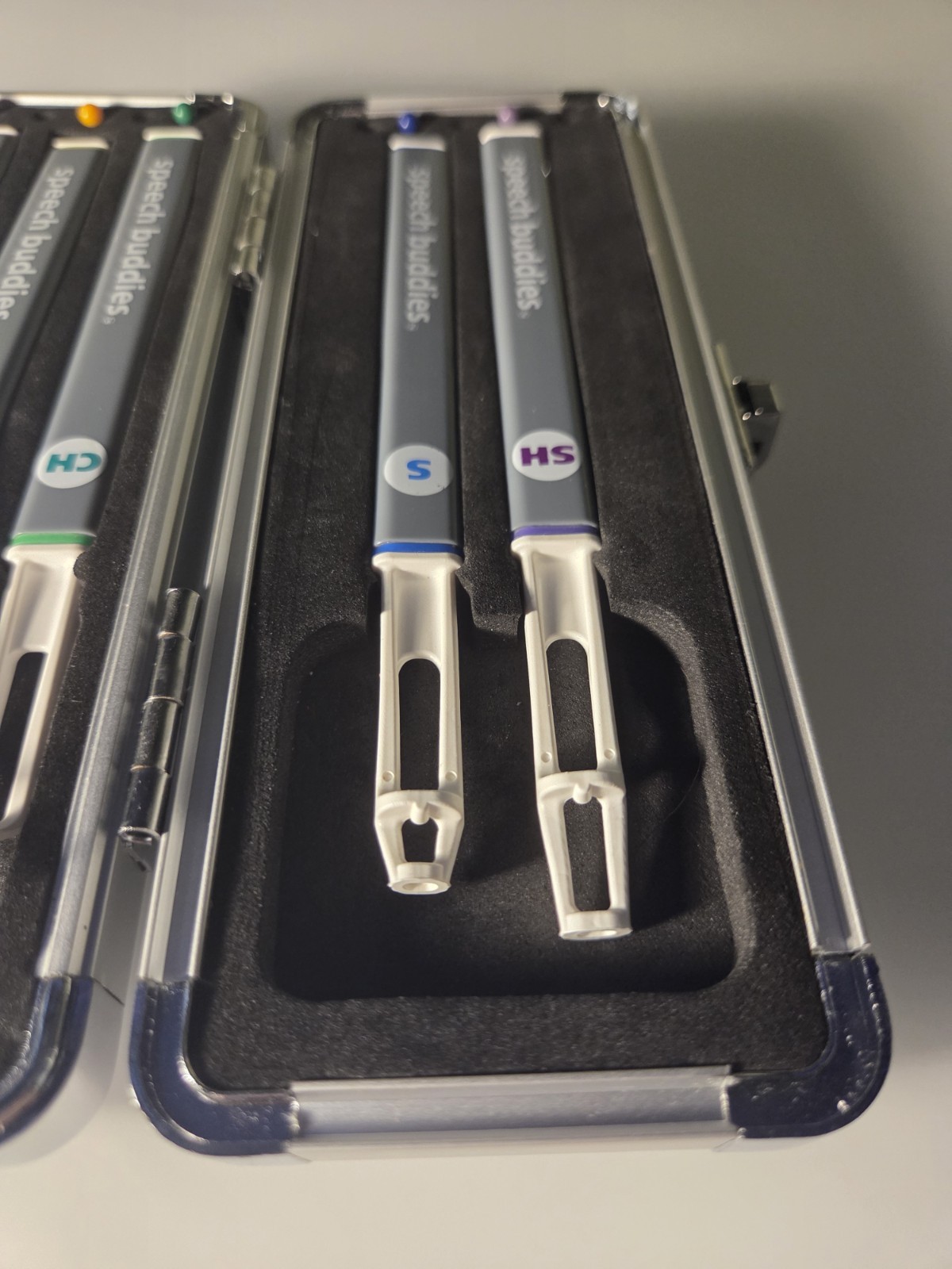 Speech Buddies Set of 5 Speech Therapy Articulation Tools w/ Hard Case!!!!!!