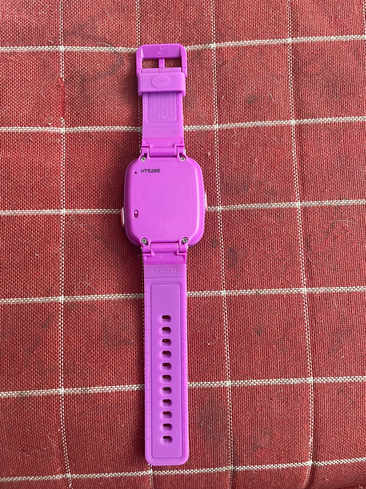 VTech Smart watch DX Purple Working And Tested And Working Unisex Kids Kidizoom