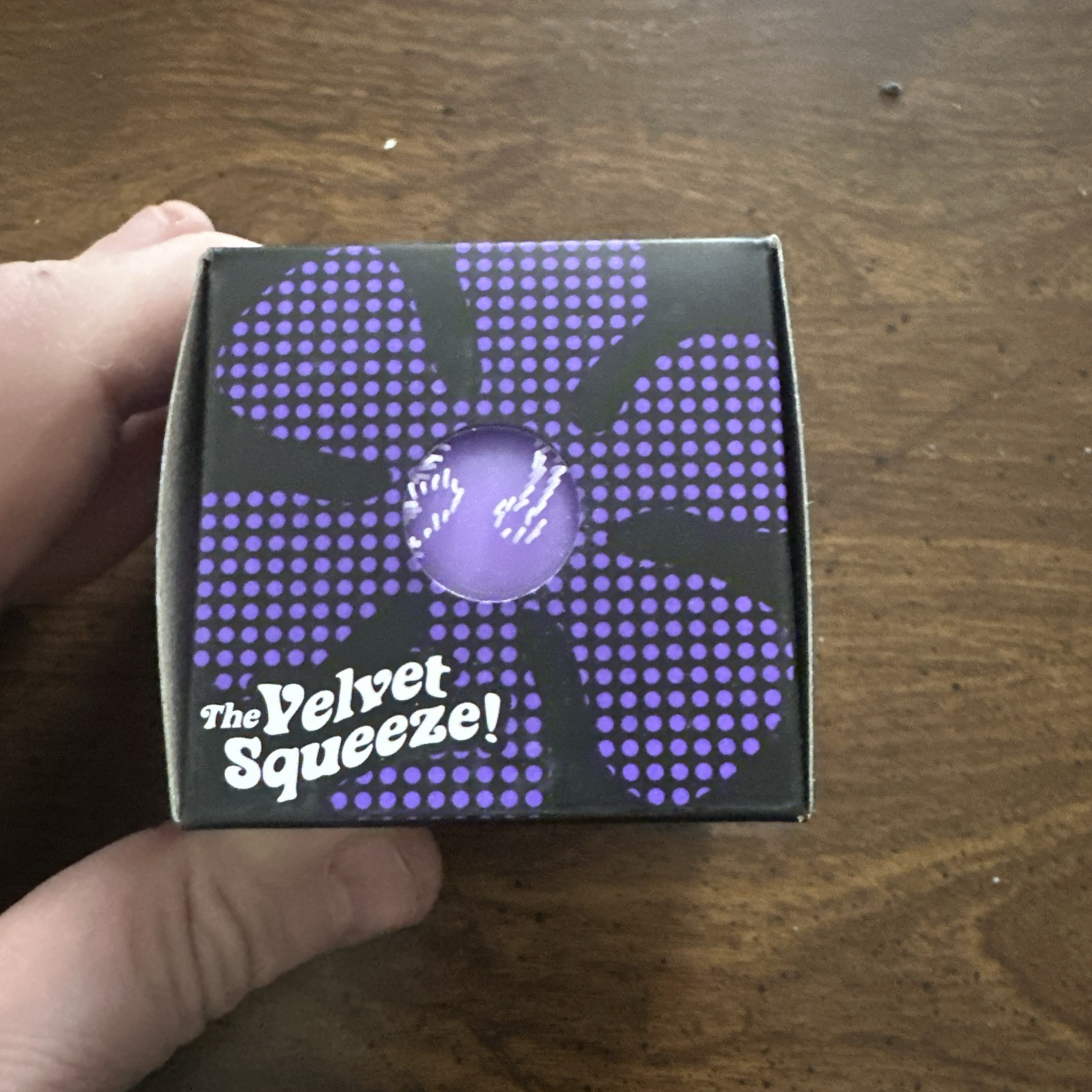 PURPLE Needoh FUZZ BALL THE O.G. Nee Doh Squishy NEE-DOH Fuzzball 100% AUTHENTIC