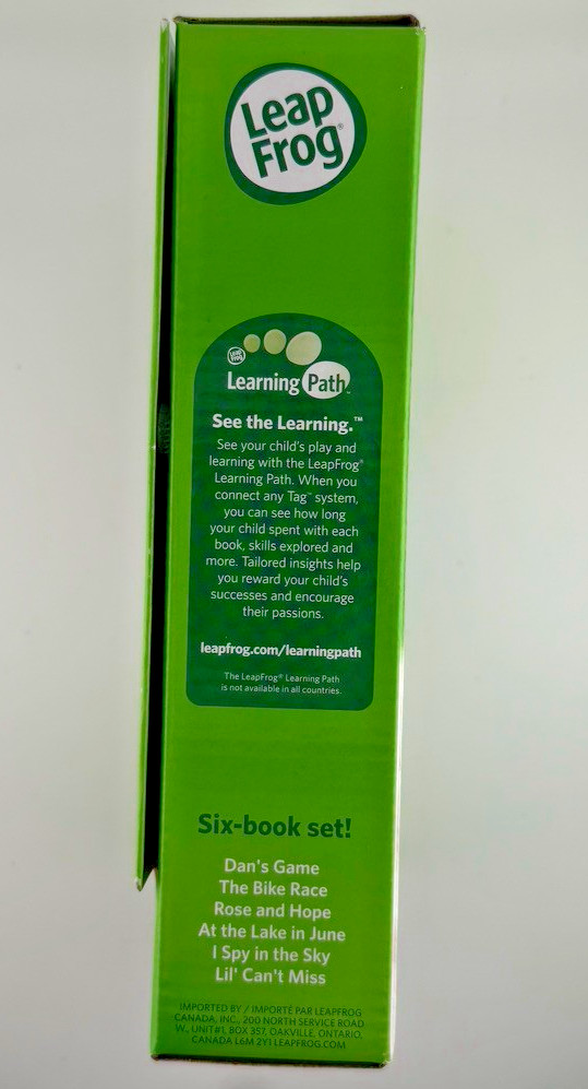 LeapFrog Tag Learn to Read Book Set 2 Long Vowels Silent E & Y 6 Books Only